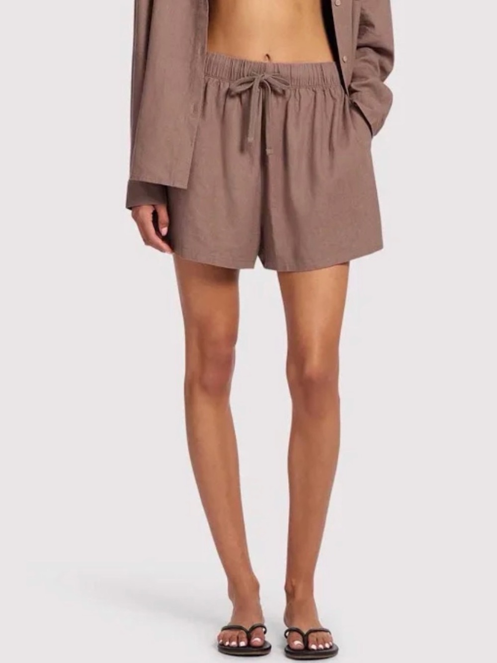 nuuds Linen Beach Shorts